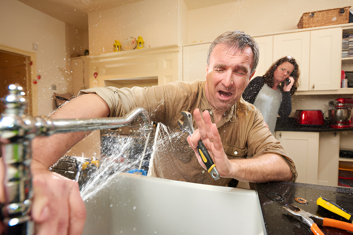 Plumbing mishap