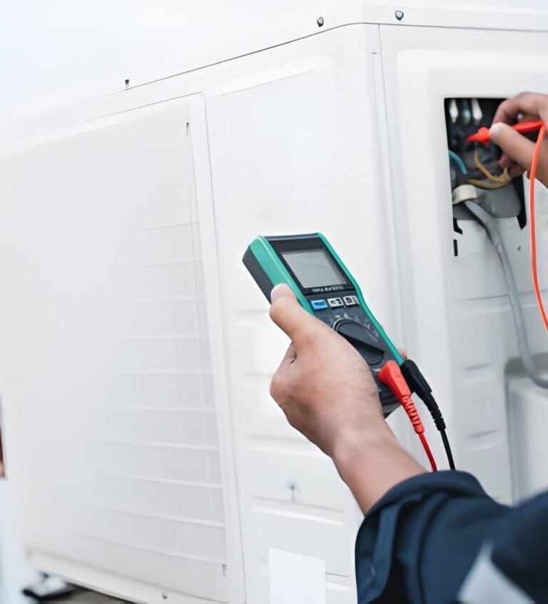 Testing AC unit with multimeter